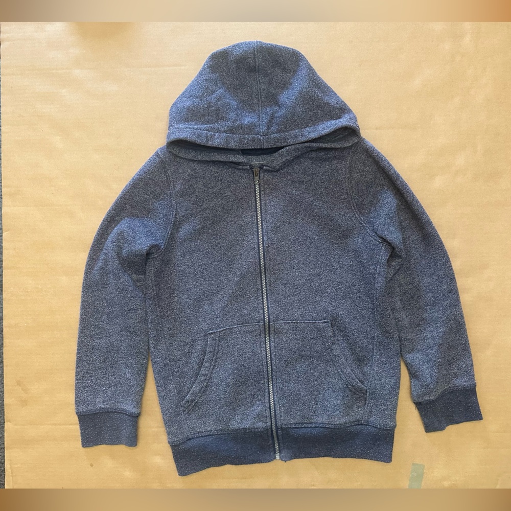 Sonoma Hooded Jacket with Zipper in front Gray Size 8